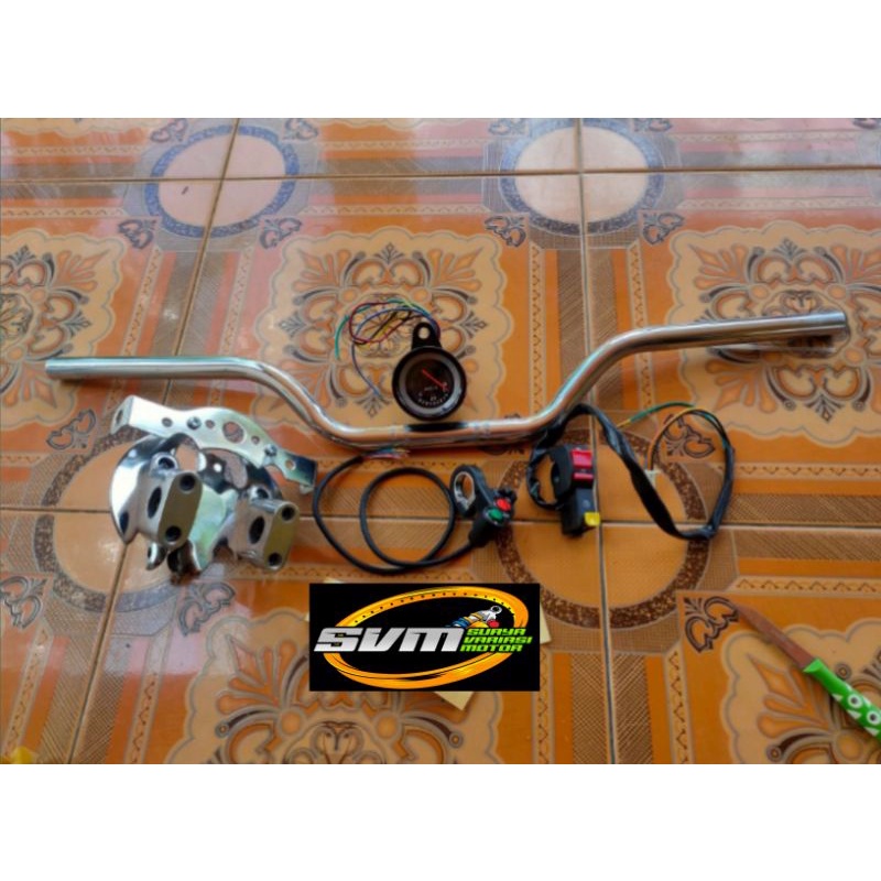 Jual Paket Modif Stang Trondol Matic Yamaha Dan Honda Fullset Shopee Indonesia