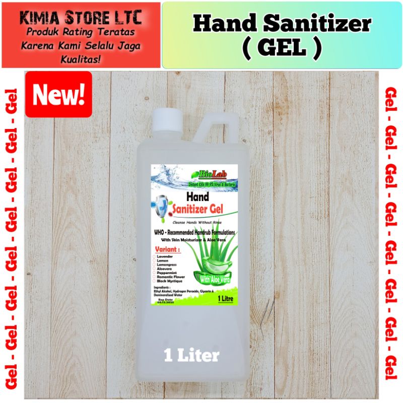 Jual Hand Sanitizer Gel 1 Liter Biolab Shopee Indonesia