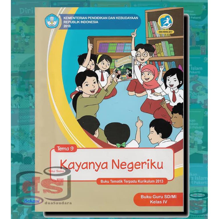 Jual Buku Guru Kelas 4 Sd Tema 9 Kurikulum 2013 Edisi Revisi 2017 ...
