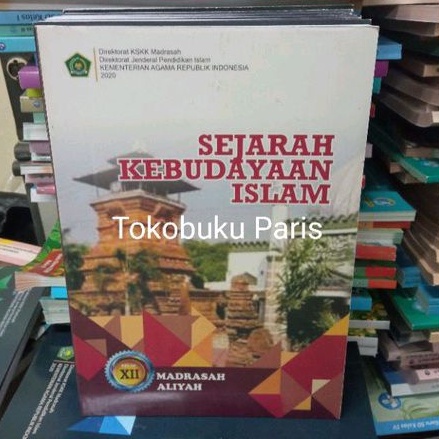 Jual ORI Buku Siswa SKI Sejarah Kebudayaan Islam MA Kelas 3/12 Kemenag ...