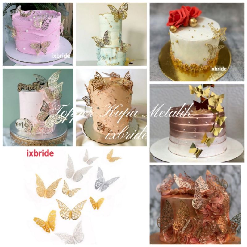 Jual Topper Kupu Kupu Metalik | Shopee Indonesia