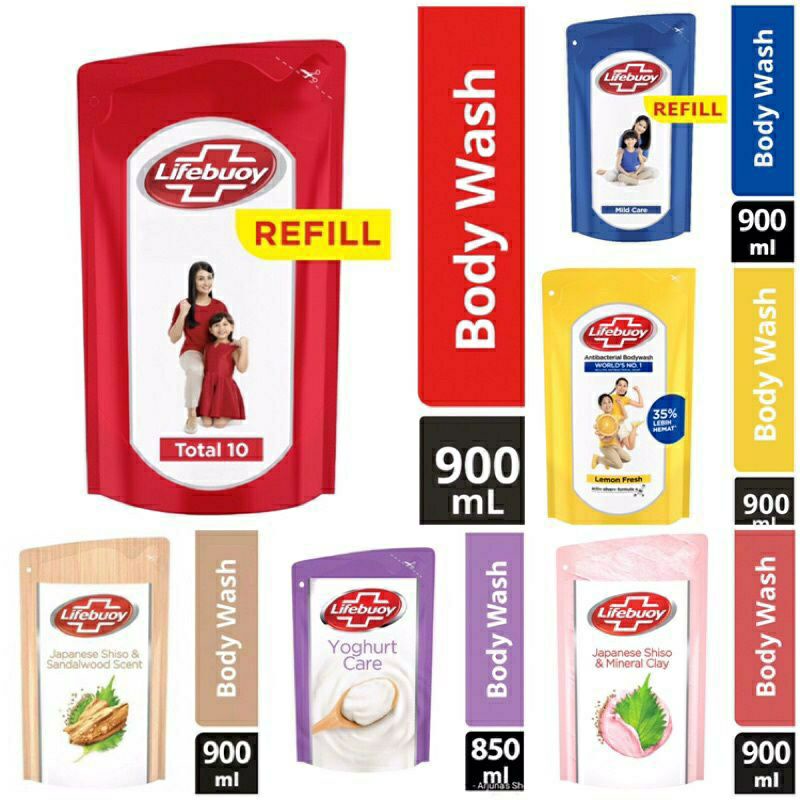 Jual Lifebuoy Refill Sabun Cair Ml Ml Shopee Indonesia