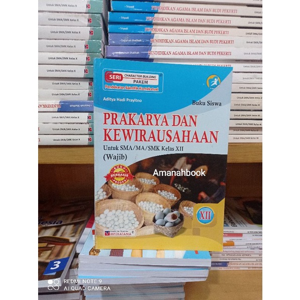 Jual Buku Prakarya Dan Kewirausahaan Wajib SMA Kelas 12 K13 Mediatama ...