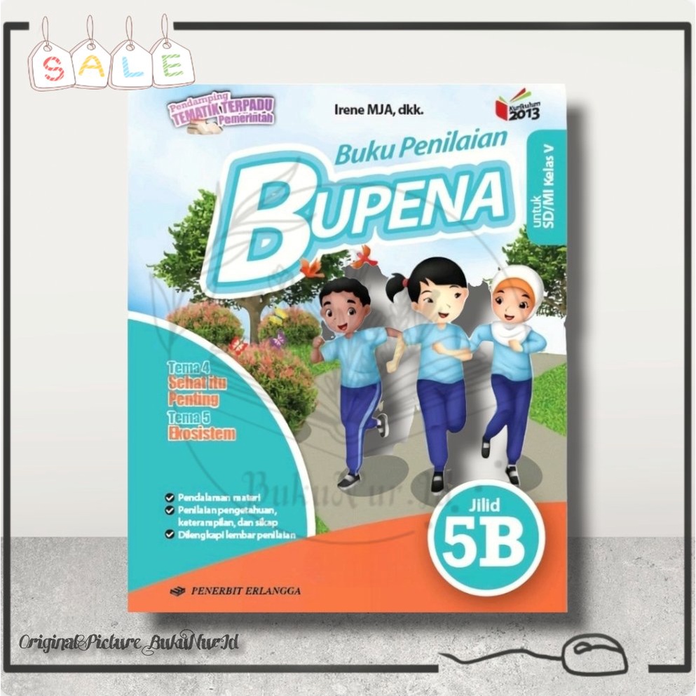 Jual Buku Bupena ( Bk Penilaian ) Kelas 5 SD/MI 5B Kurikulum 2013 ...