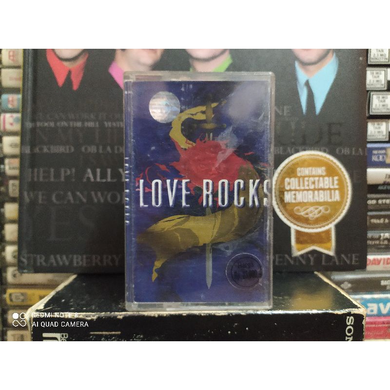 Jual Kaset Pita : LOVE ROCKS | Shopee Indonesia