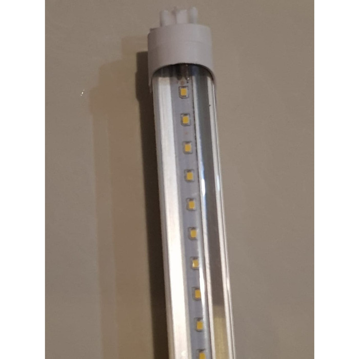 Jual LAMPU TL LED TUBE T8 T 8 KACA BENING PUTIH 1 BARIS 18W 18 W WATT ...