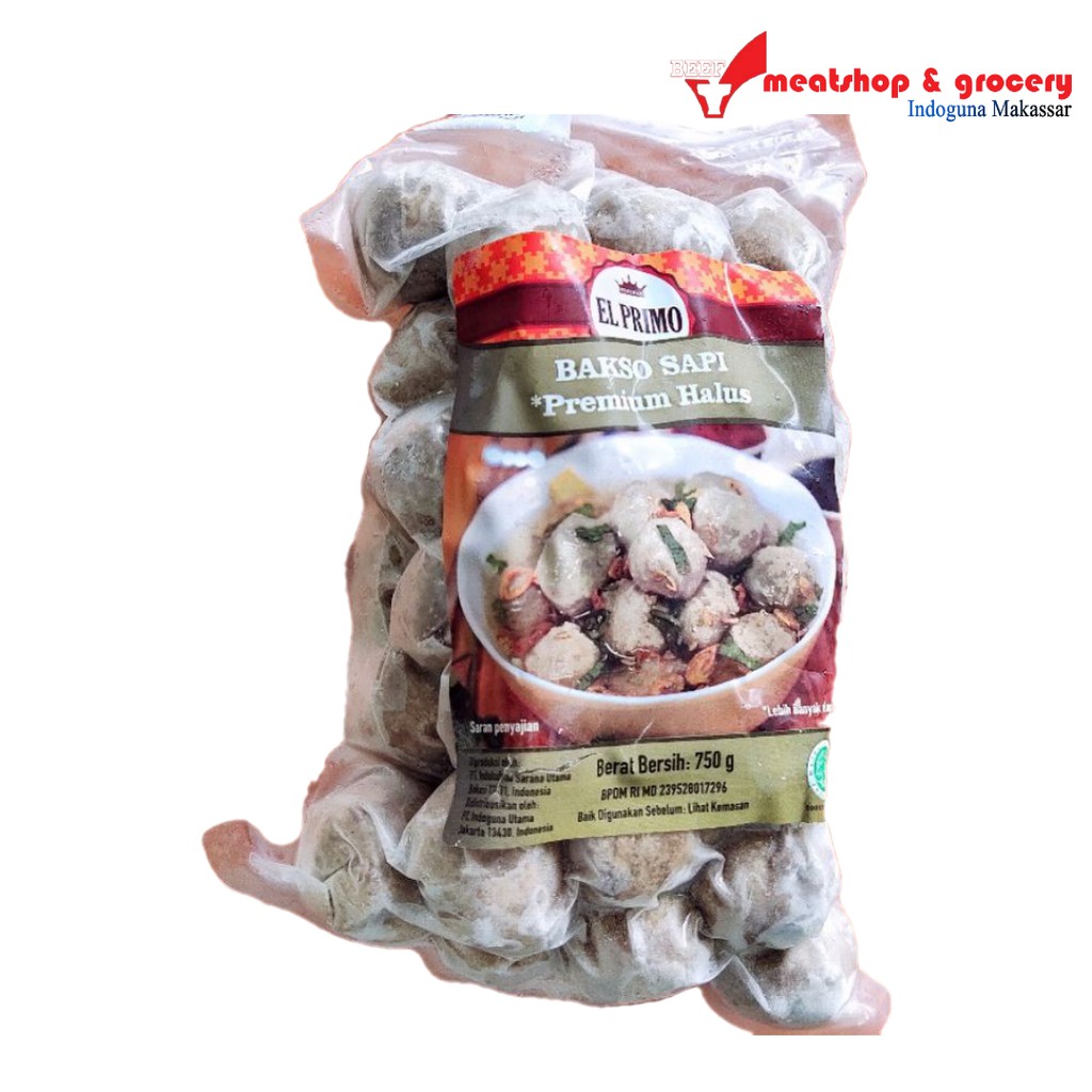 Jual Bakso Sapi Halus Premium Elprimo 750gr Shopee Indonesia