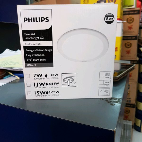 Jual Solusi PHILIPS DOWNLIGHT LED DN027B 15 WATT 6500K Berkualitas
