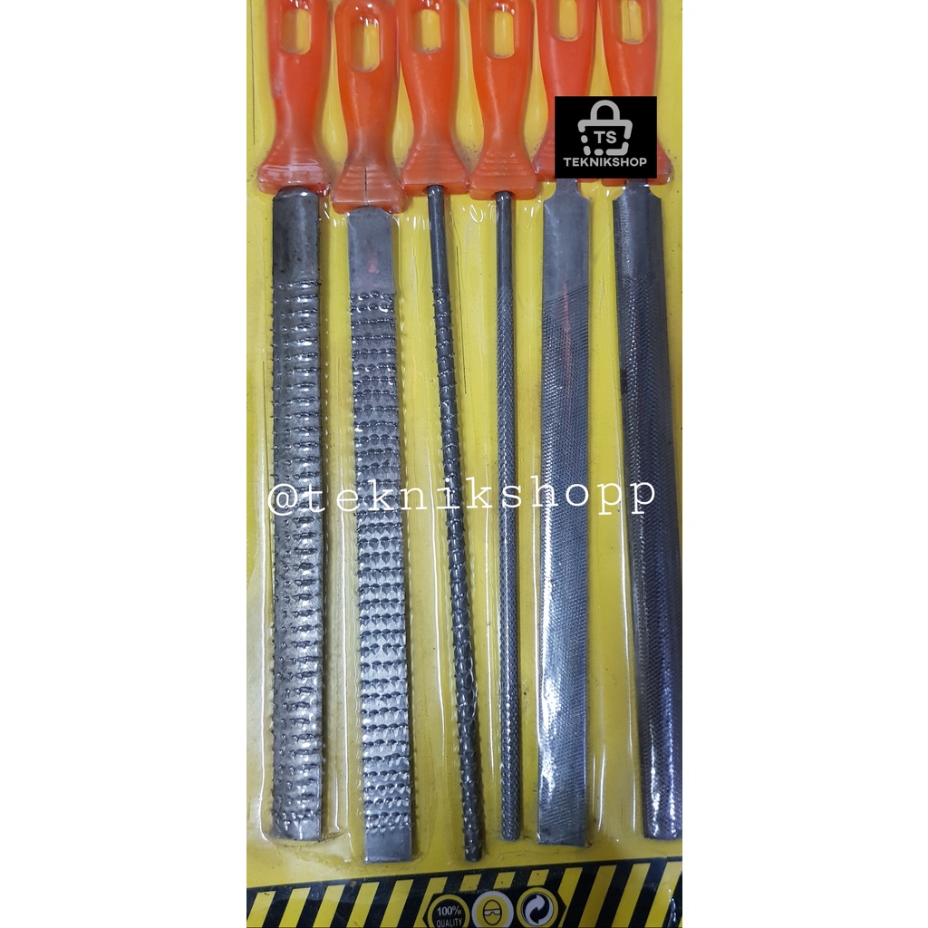 Jual KIKIR PLAT SET 6PCS 8