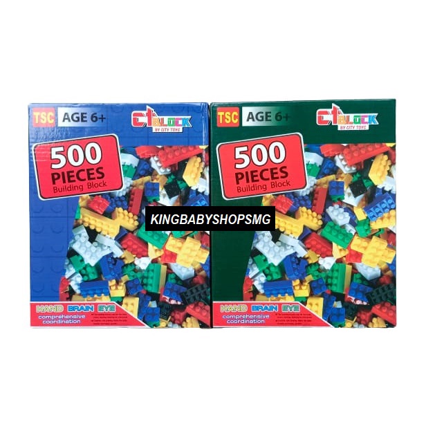 Jual CT Block 500's Building Block Mainan Balok Susun Anak | Shopee ...