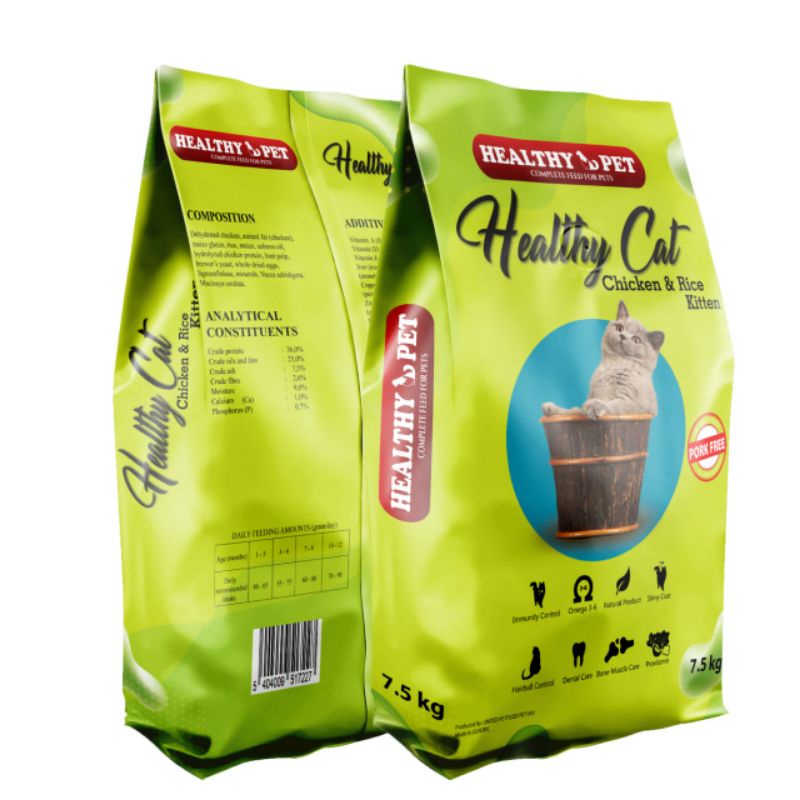 Jual Healthy Cat Chicken & Rice Kitten 1.2 kg | Shopee Indonesia