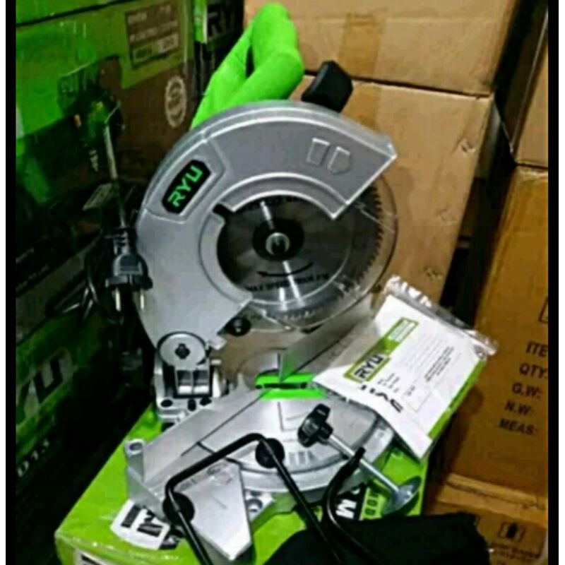 Jual Mitter Saw In Ryu Mesin Gergaji Alat Potong Besi Aluminium Kayu Mesin Mini Cut Off