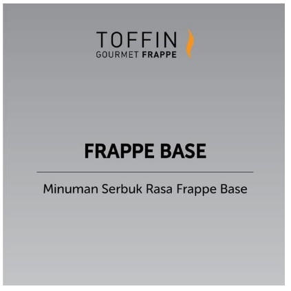 Jual Toffin Frappe Ice Blended Frappe Base Premium - 1kg | Shopee Indonesia