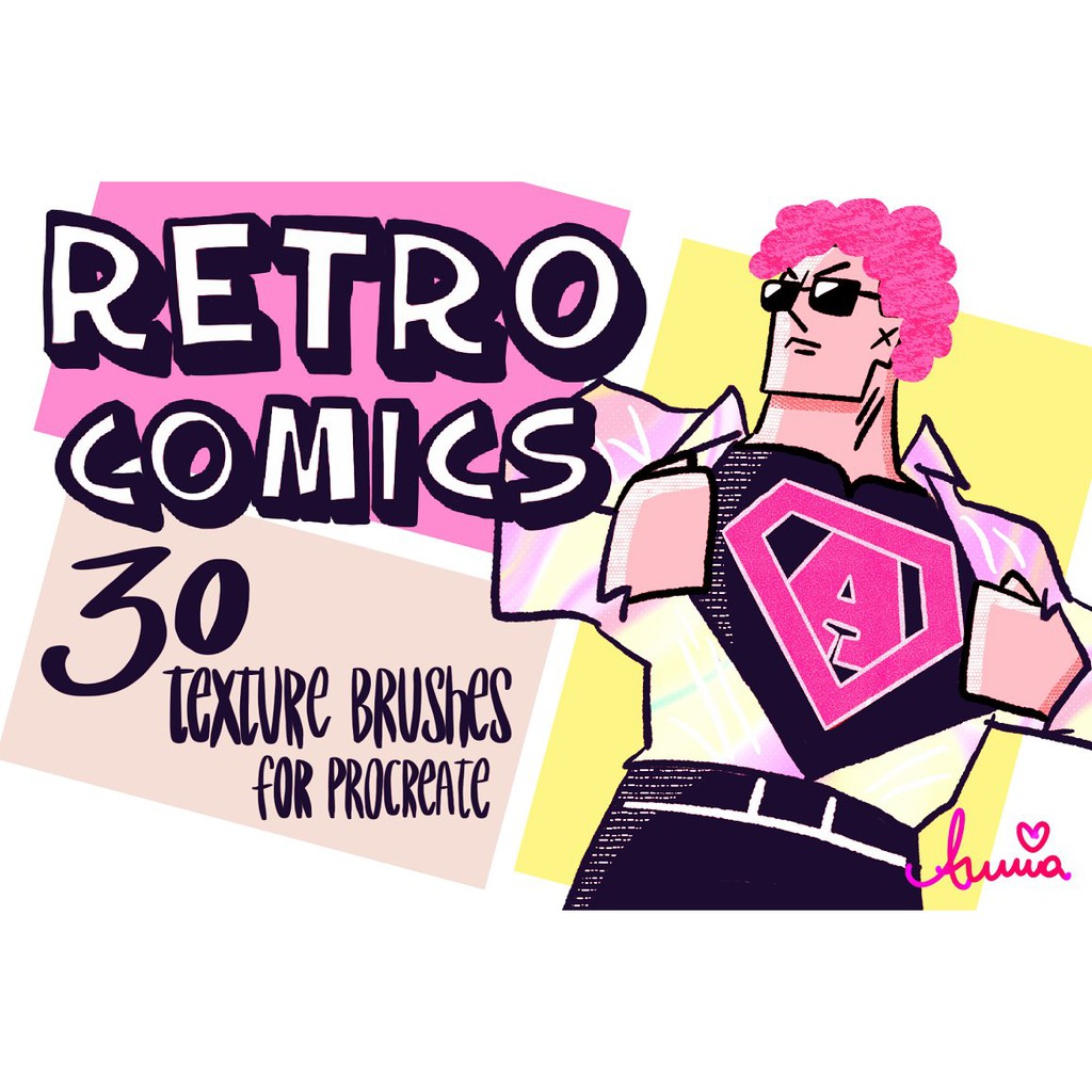 Jual Procreate Brush - Retro Comics Brushes for Procreate | Shopee ...