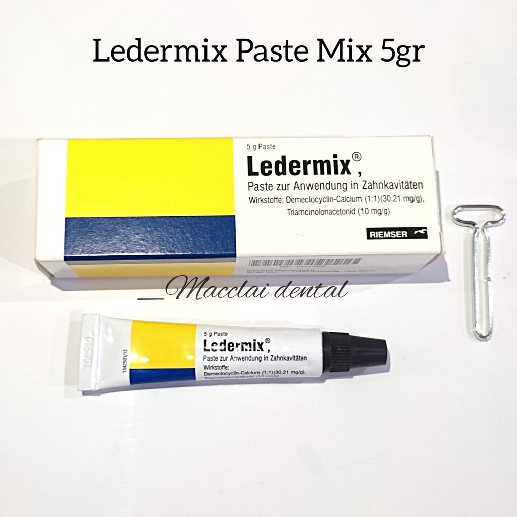 Jual DENTAL LEDERMIX LEDER PASTE 5 gr Shopee Indonesia