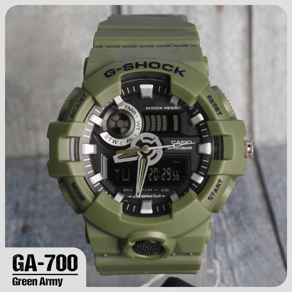 G shock clearance ga 700 green