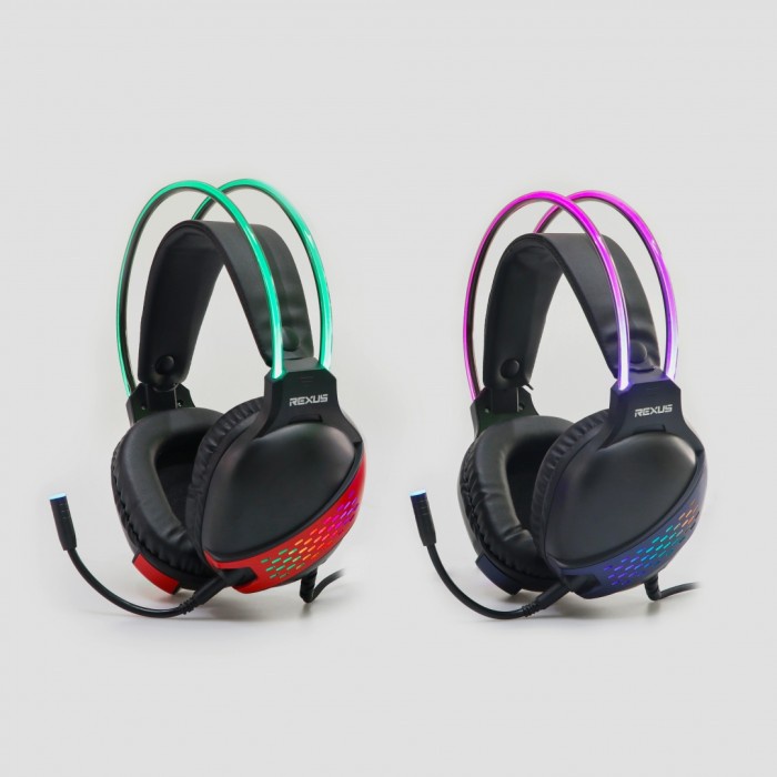 Jual Headset Rexus F88 RGB / Headset Gaming RGB Rexus F88 | Shopee ...