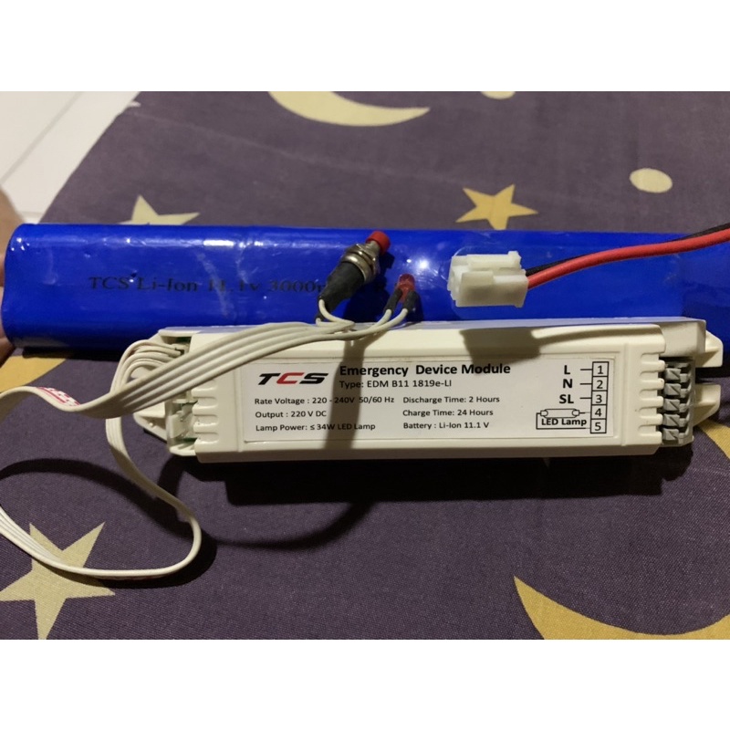 Jual TCS EMERGENCY MODULE Type EDM B11 1819eLI | Shopee Indonesia