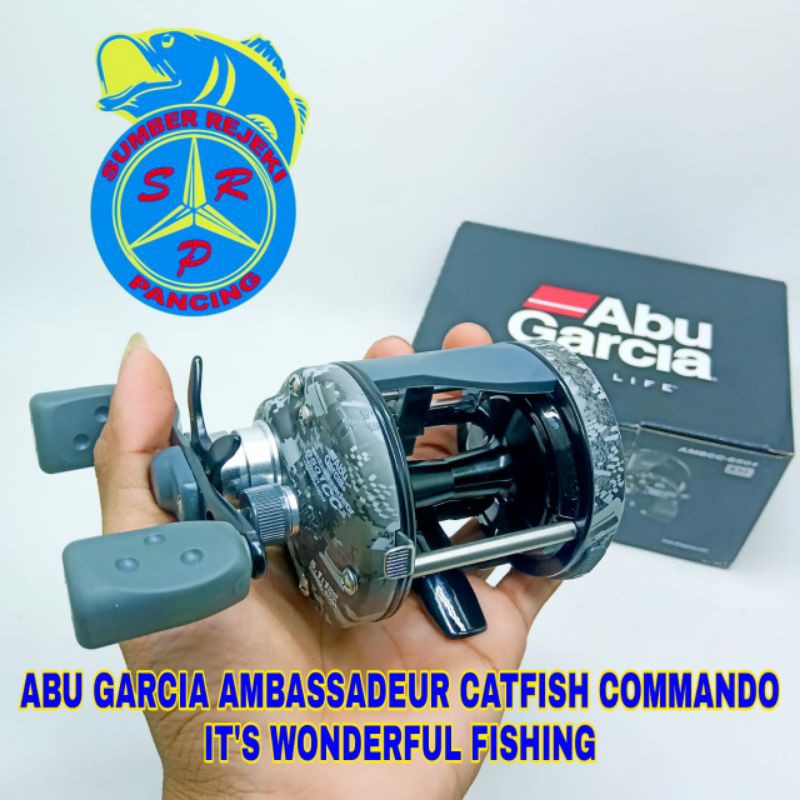 Jual Reel OH abu garcia catfish commando cc-6501 original | Shopee