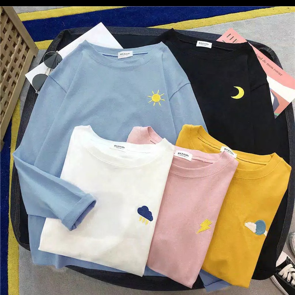 Kaos Lengan Panjang Korea