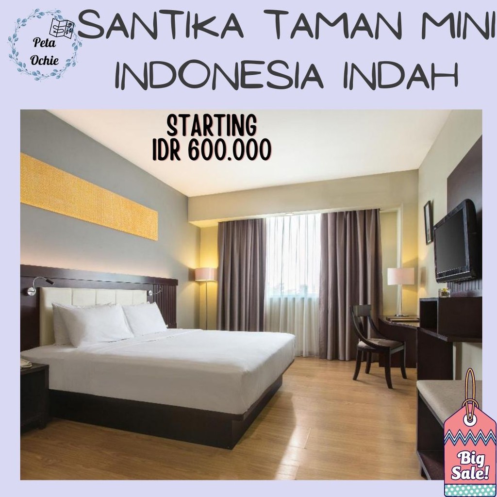 Jual Santika Taman Mini Indonesia Indah Jakarta PROMO HOTEL MURAH ...