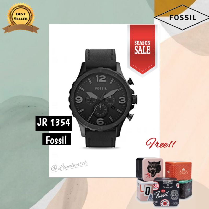 Jual JAM TANGAN FOSSIL JR 1354 ORIGINAL 100% include Box Ori ...