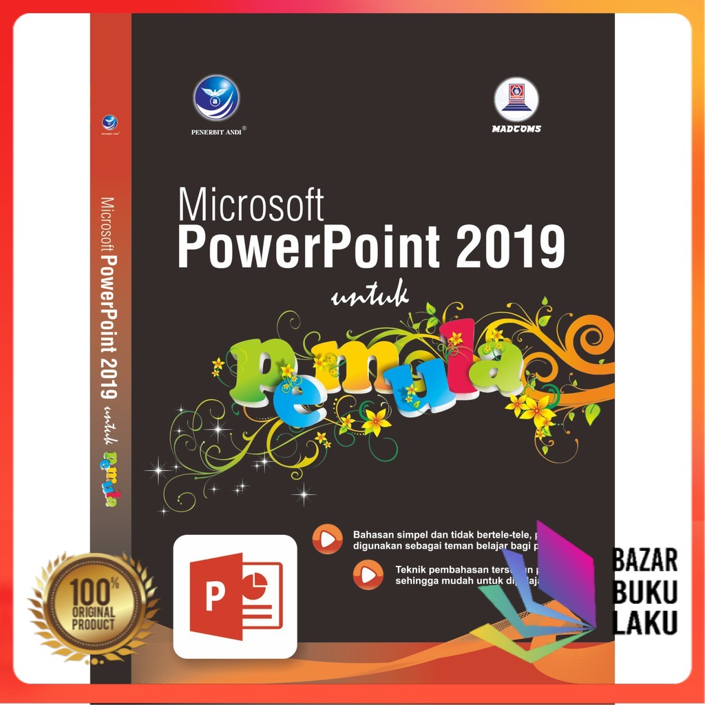 Jual BUKU Microsoft PowerPoint 2019 Untuk Pemula - Madcoms | Shopee ...