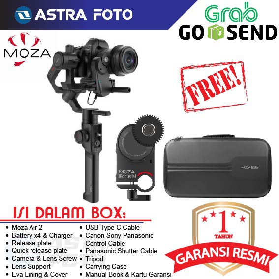 Jual MOZA AIR 2 & IFOCUS M FOLLOW FOCUS MOTOR GIMBAL KAMERA DSLR ...