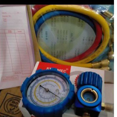 Jual Paket Pengisian Freon R410a/R32/R22 Manifold Single Starmec ...