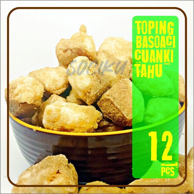 Jual Cuanki Tahu Siomay Tahu Batagor Kering 12 Pcs Shopee Indonesia