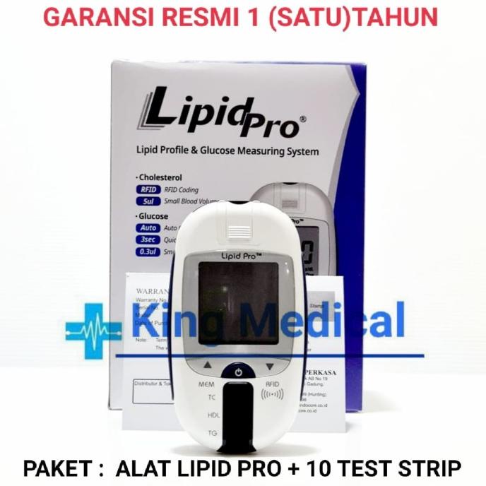 Jual Lipid Pro Meter + Strip Lipid Pro isi 10 test strip | Shopee Indonesia