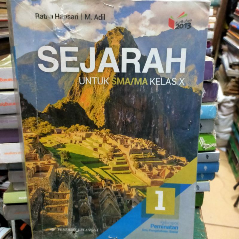 Jual Sejarah Kelas 1 SMA Penerbit Erlangga | Shopee Indonesia