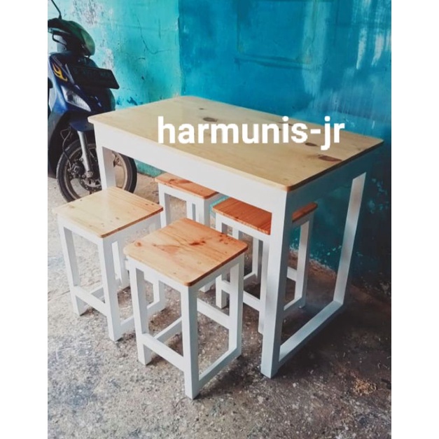 Jual meja lestoran meja caffe meja makan kayu jati Belanda | Shopee ...