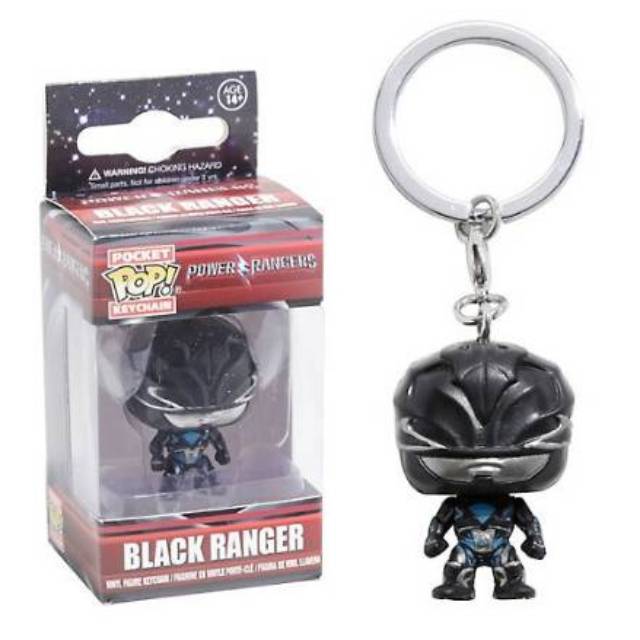 Jual Funko Pocket POP! Keychain Movies Power Rangers - Black Ranger ...