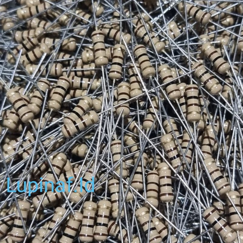100x 1.8k Ohm 1/2 Watt Resistors – Axial LED Resistor 1.8kohm 0.5W – Lighthouse LEDs