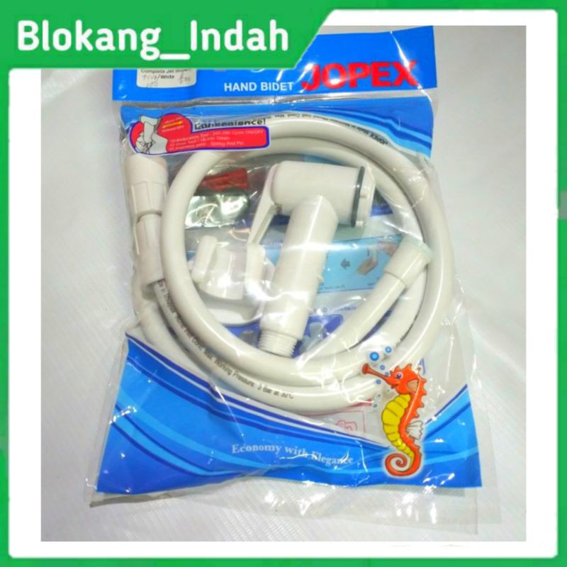 Jual Jet Shower Kloset Toilet JOPEX Tipe bdc02w / Hand Bidet / Shower