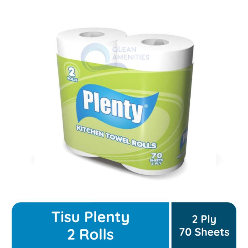 Jual TISU TISSUE PLENTY KITCHEN TOWEL ROLLS 2 in 1 Shopee Indonesia