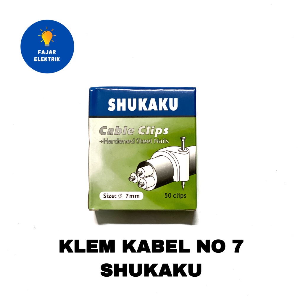 Jual Klem Kabel Shukaku No 6 7 8 9 10 12 14 Klem Beton Shukaku Klem