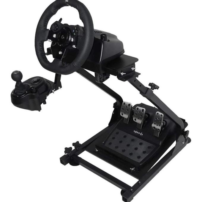 Jual Racing Simulator Steering Wheel Stand Cockpit Kokpit Shopee
