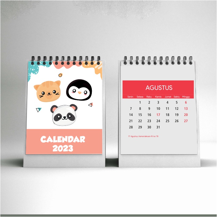 Jual KALENDER 2023 MINI KALENDER MEJA MINI Kalender Meja Estetik 2023 ...