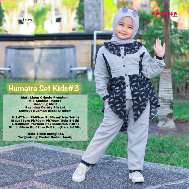 Jual HUMAIRA SET KIDS ORIGINAL READY | Shopee Indonesia