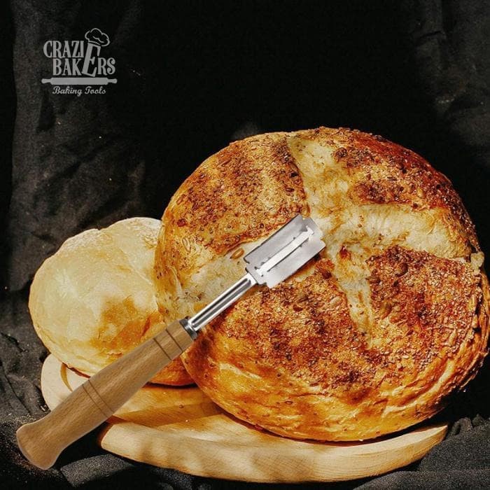 Jual Bread Dough Scoring Tool with Razor Shopee Indonesia