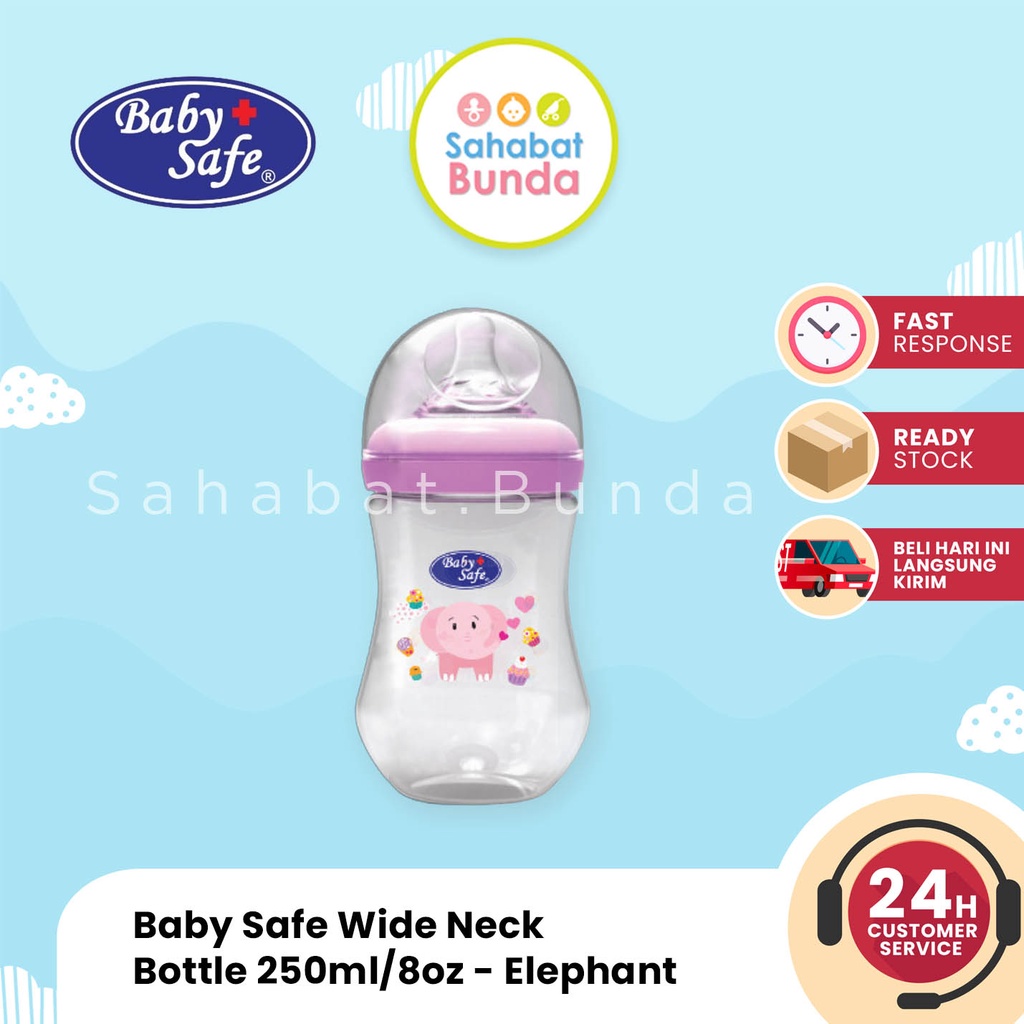 Jual Botol Susu Wide Neck Baby Safe Bayi Milk Bottle Ml Ml