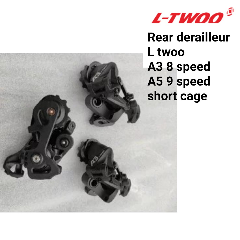 Jual REAR DERAILLEUR /RD sepeda lipat merk L Twoo 8 dan 9 speed short ...