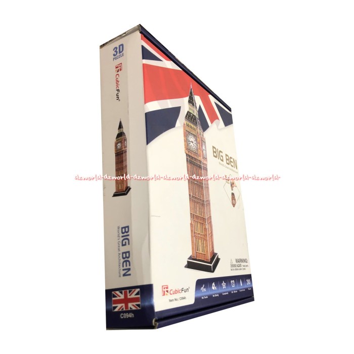 Jual MAINAN & HOBI PUZZLE CUBICFUN BIG BEN LONDON 3D PUZZLE JAM BESAR