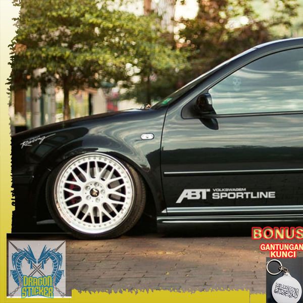 Jual TERMURAH sticker stiker abt sportline vw volkwagen Dragon Sticker ...
