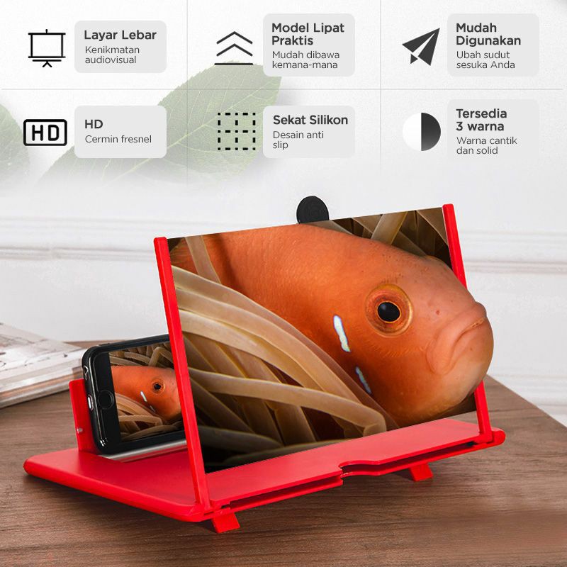 Jual LAYAR Kaca HD Pembesar Layar HP JERNIH High Quality | Shopee Indonesia