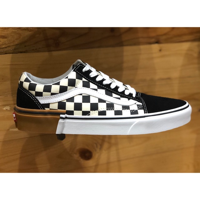 Vans checkerboard gum on sale block