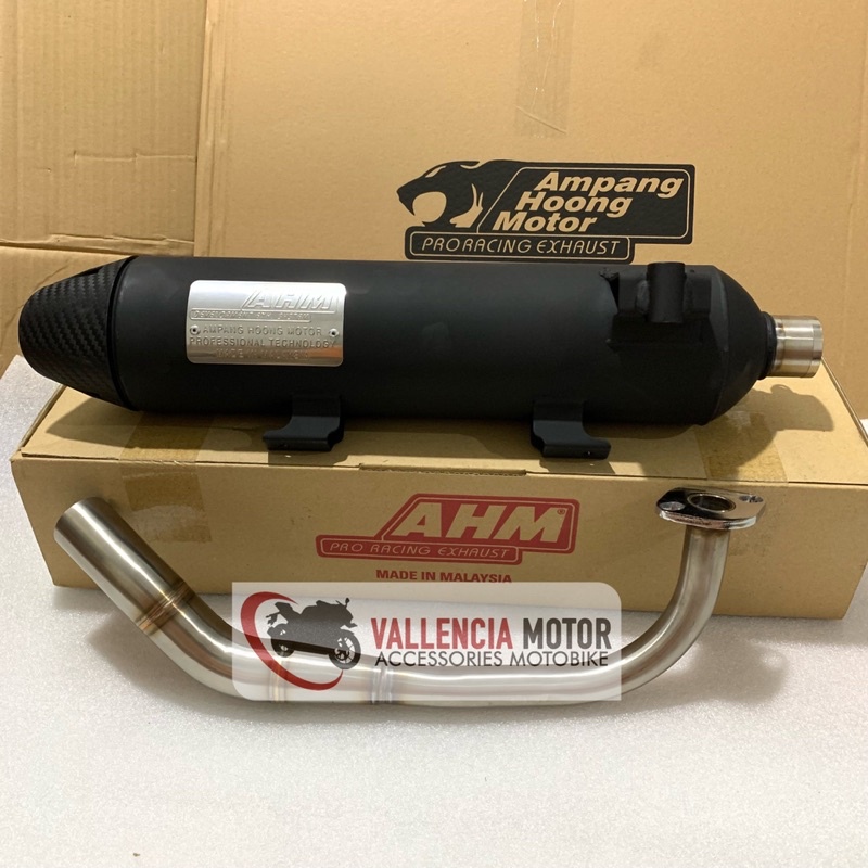 Jual KNALPOT AHM PRO RACING EXHAUST YAMAHA AEROX 155 NVX - LEXI - MADE ...