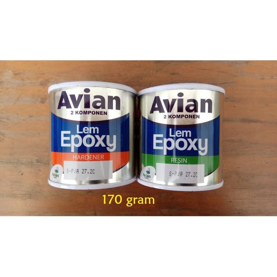 Jual NIPPON / AVIAN LEM EPOXY RESIN + HARDENER 340 GRAM / LEM 2